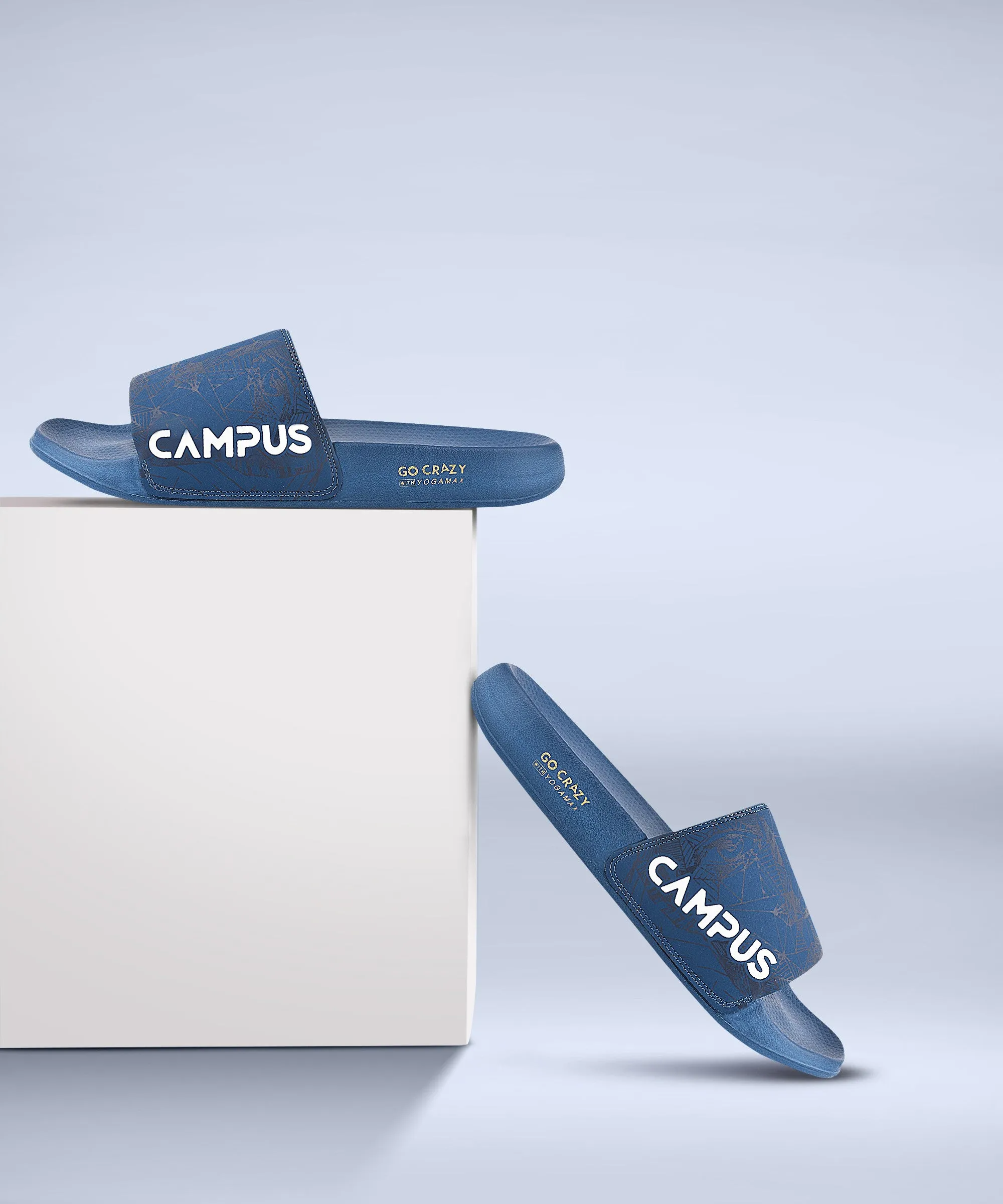 SL-423 Blue Men's Slider sold by Campus Shoes product image thumbnail 5