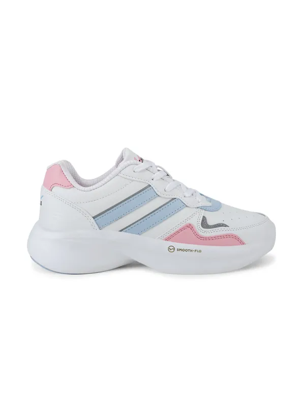 BRIE White Women's Sports Shoes sold by Campus Shoes