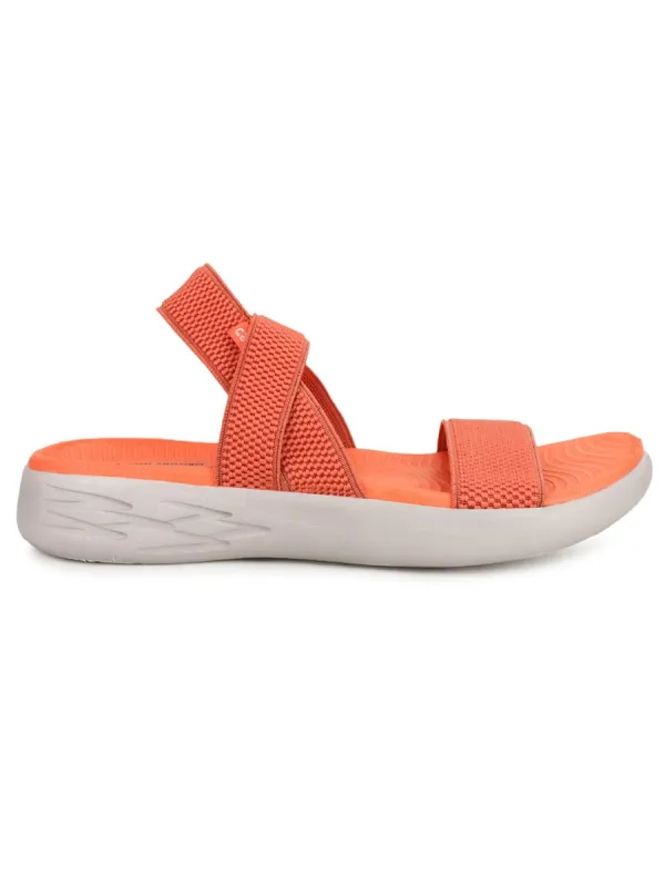 SD-062 Orange Women's Sandals sold by Campus Shoes
