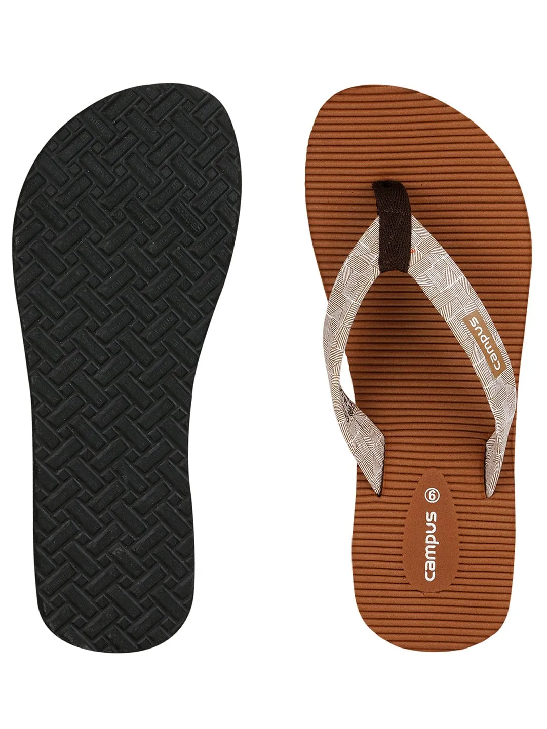 GCL-2002 Brown Women's Flip Flops sold by Campus Shoes product image thumbnail 4