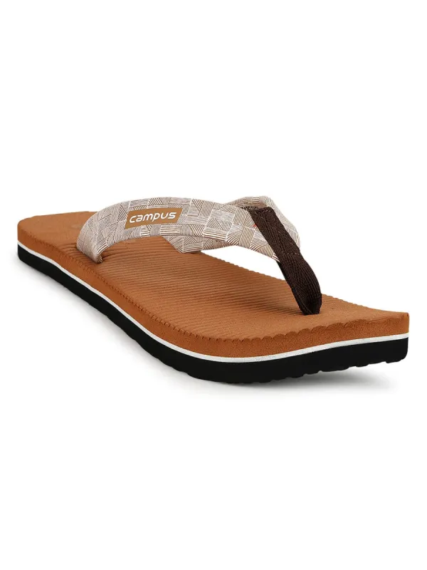 GCL-2002 Brown Women's Flip Flops sold by Campus Shoes