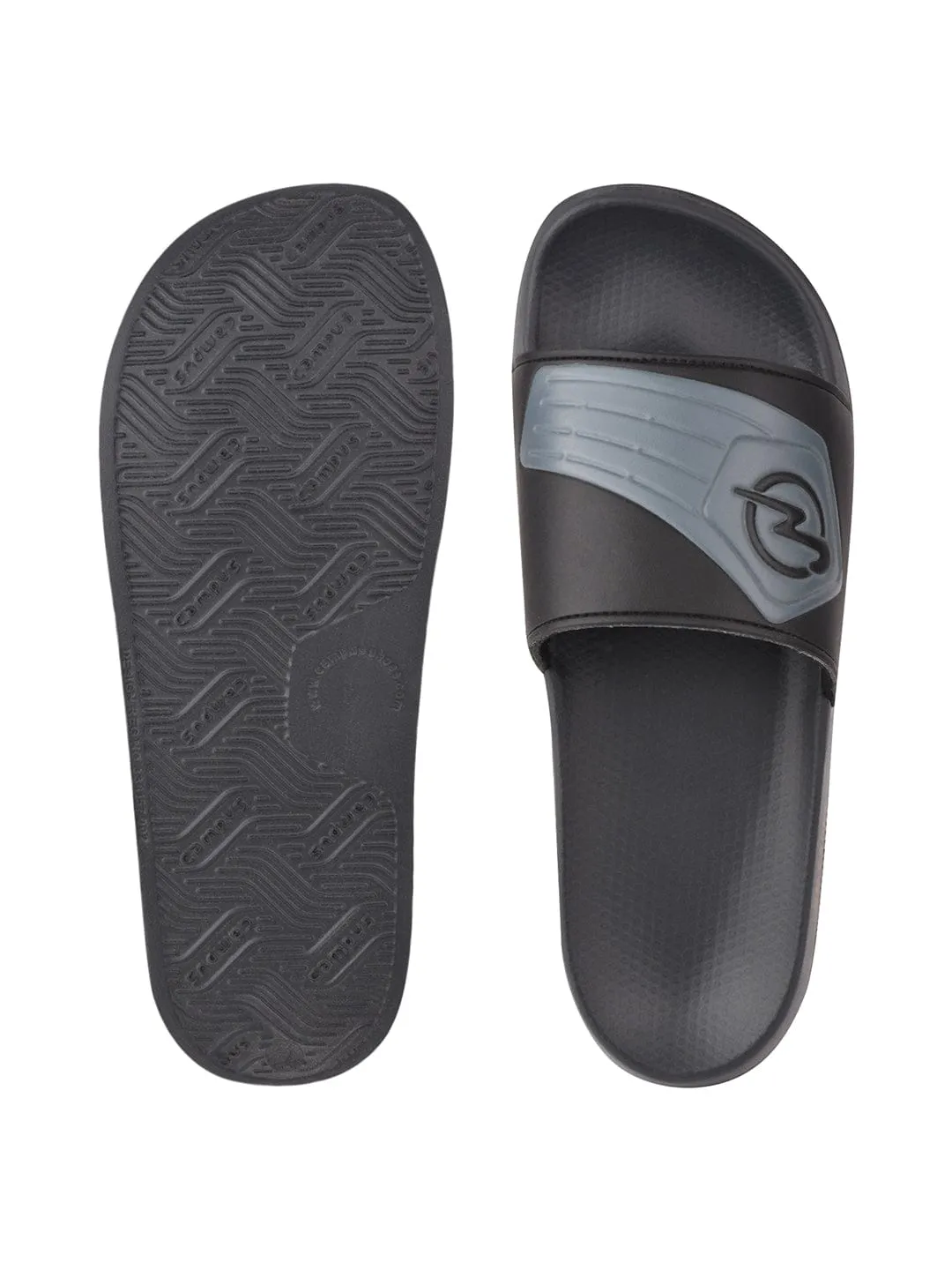 SL-429 Grey Men's Slides sold by Campus Shoes product image thumbnail 4