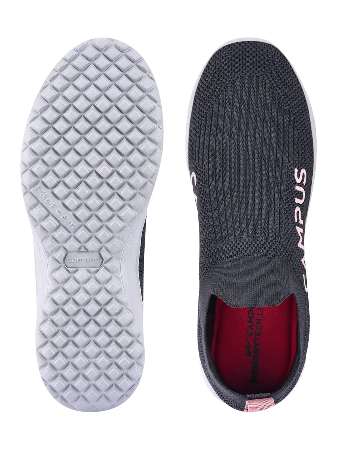 CAMP SENSE Grey Women's Slip-ons sold by Campus Shoes product image thumbnail 5