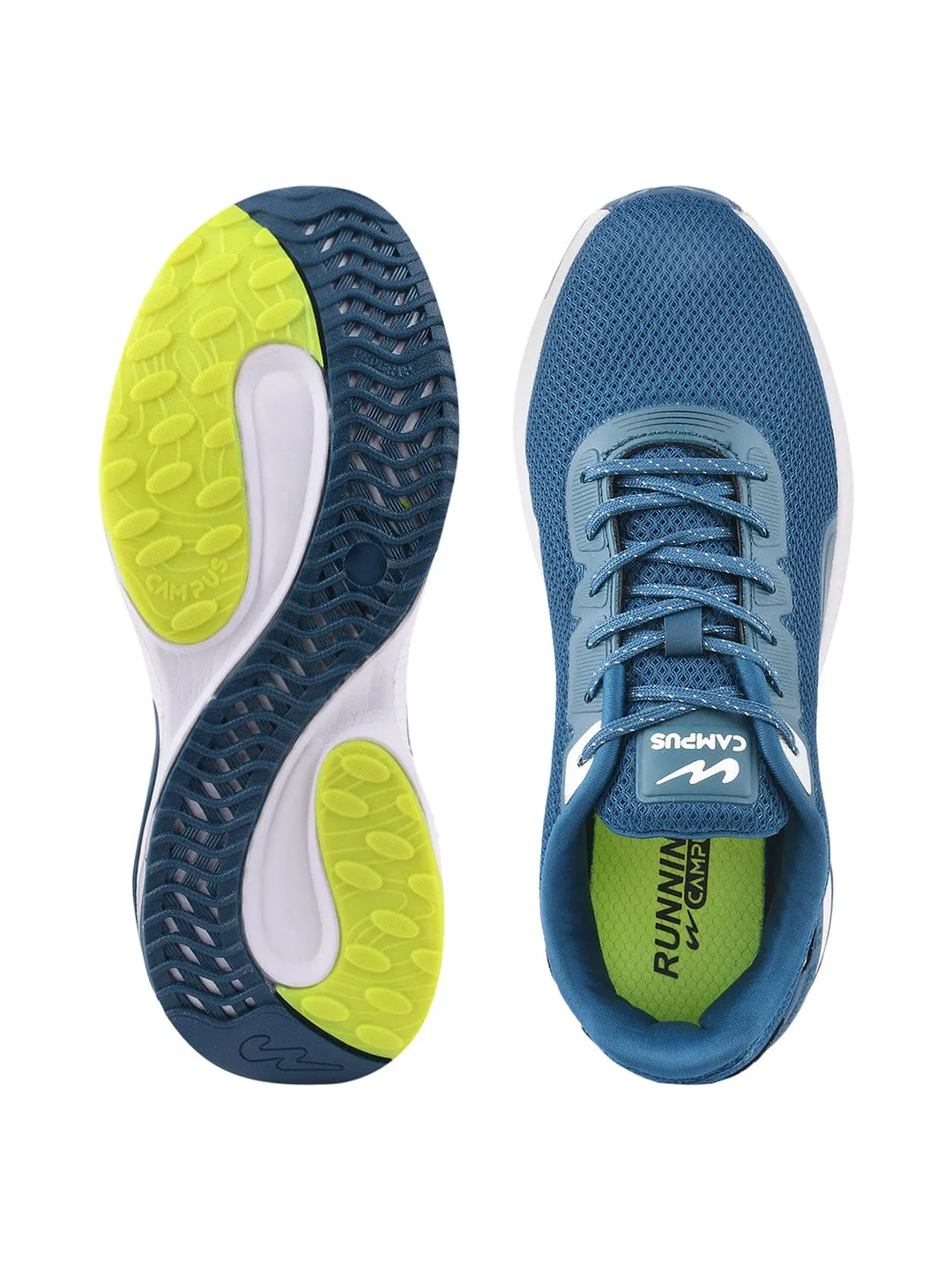 CAMP-HUSTUN Blue Men's Running Shoes sold by Campus Shoes product image thumbnail 4