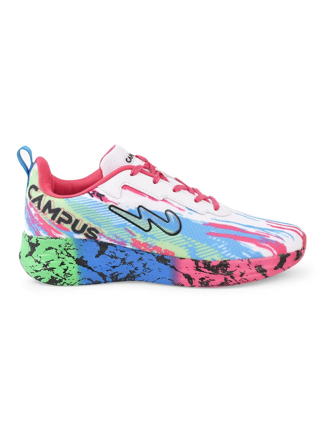 CAMP SHIMMER White Women's Running Shoes sold by Campus Shoes