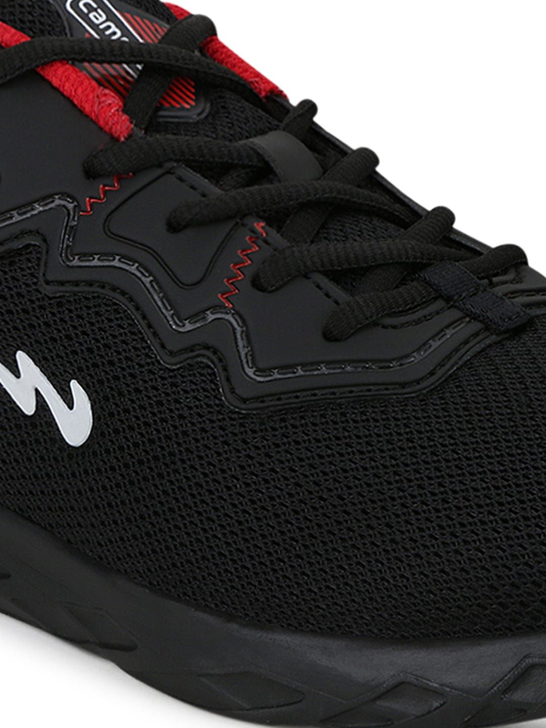 STEWART PRO Black Men's Running Shoes sold by Campus Shoes product image thumbnail 5