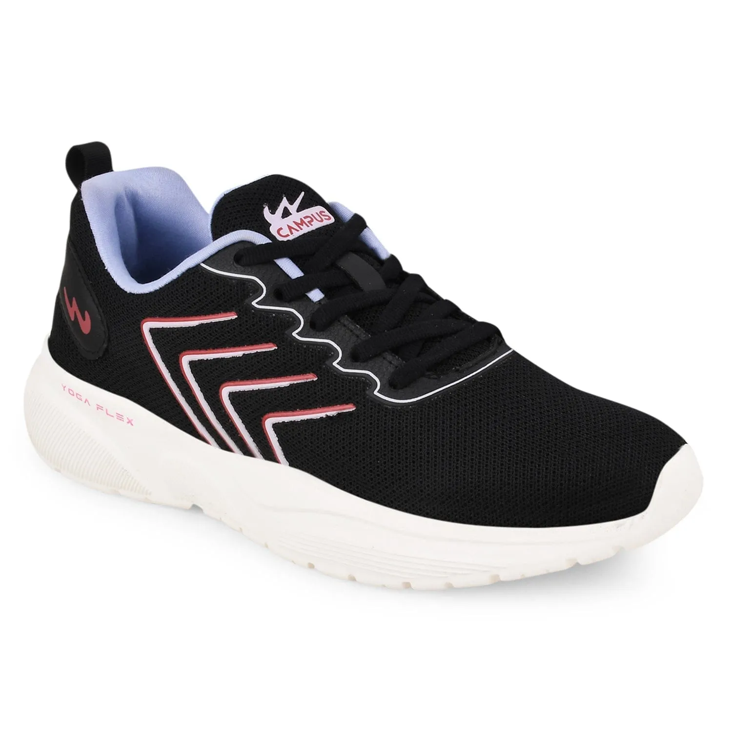 CAMP-LOUIS Black Running Shoes sold by Campus Shoes product image thumbnail 2