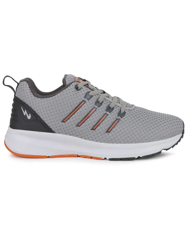 VACUM Grey Men's Running Shoes sold by Campus Shoes