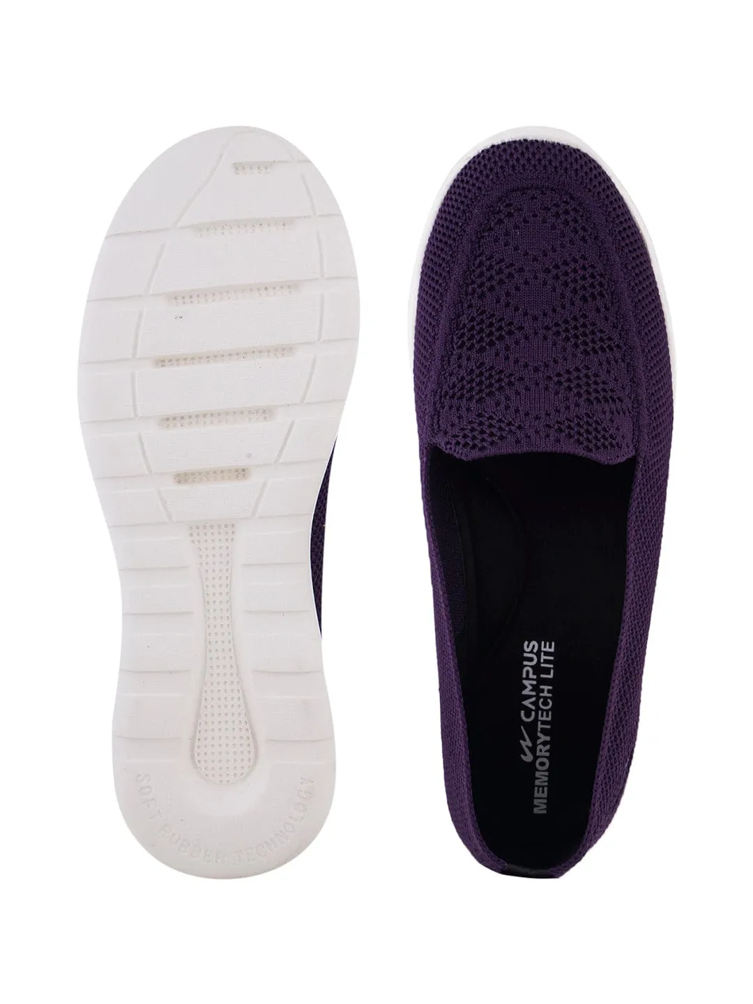 JITTERS Purple Women's Walking Shoes sold by Campus Shoes product image thumbnail 5