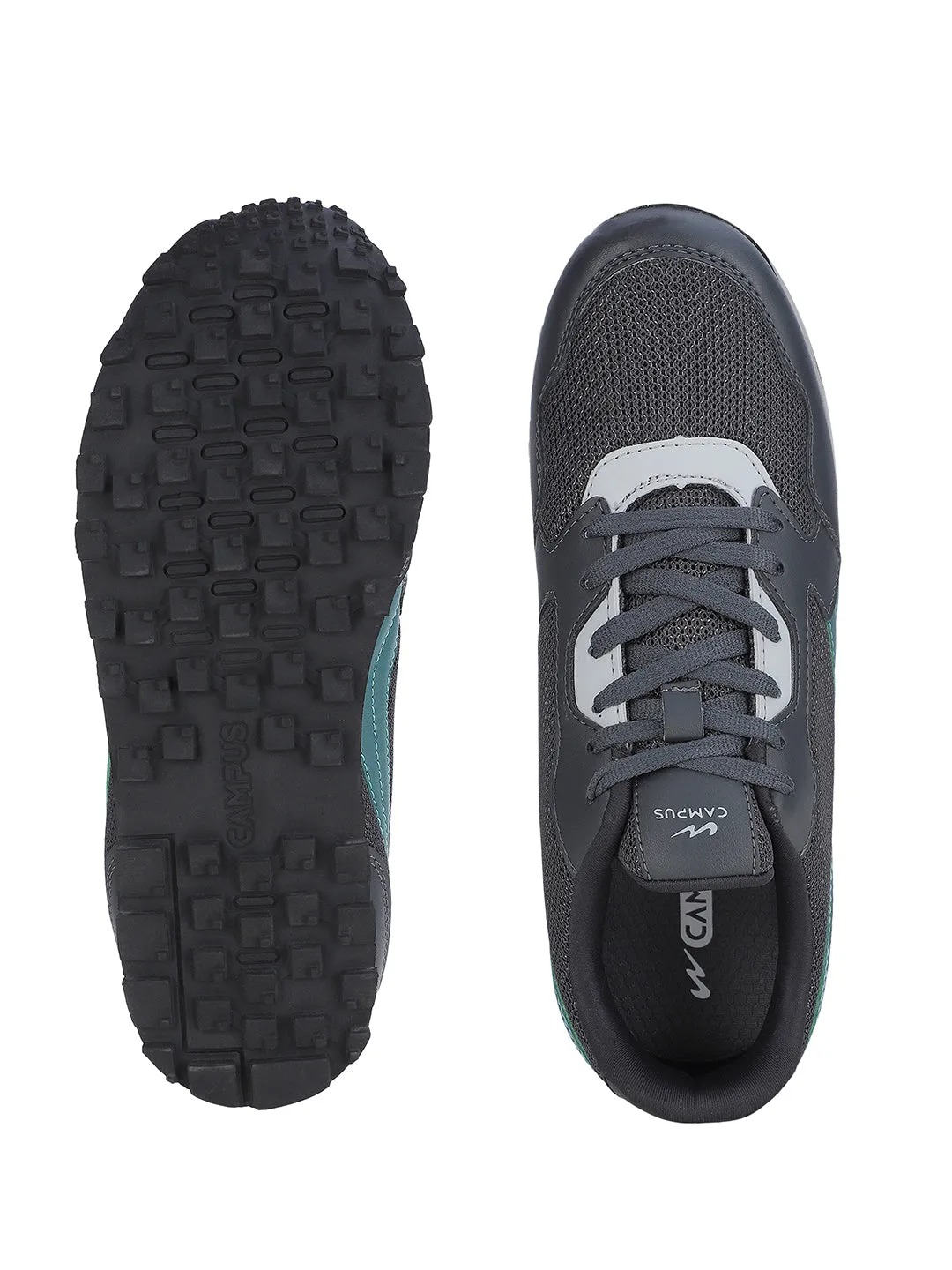 CHATTER Grey Men's Casual Shoes sold by Campus Shoes product image thumbnail 3