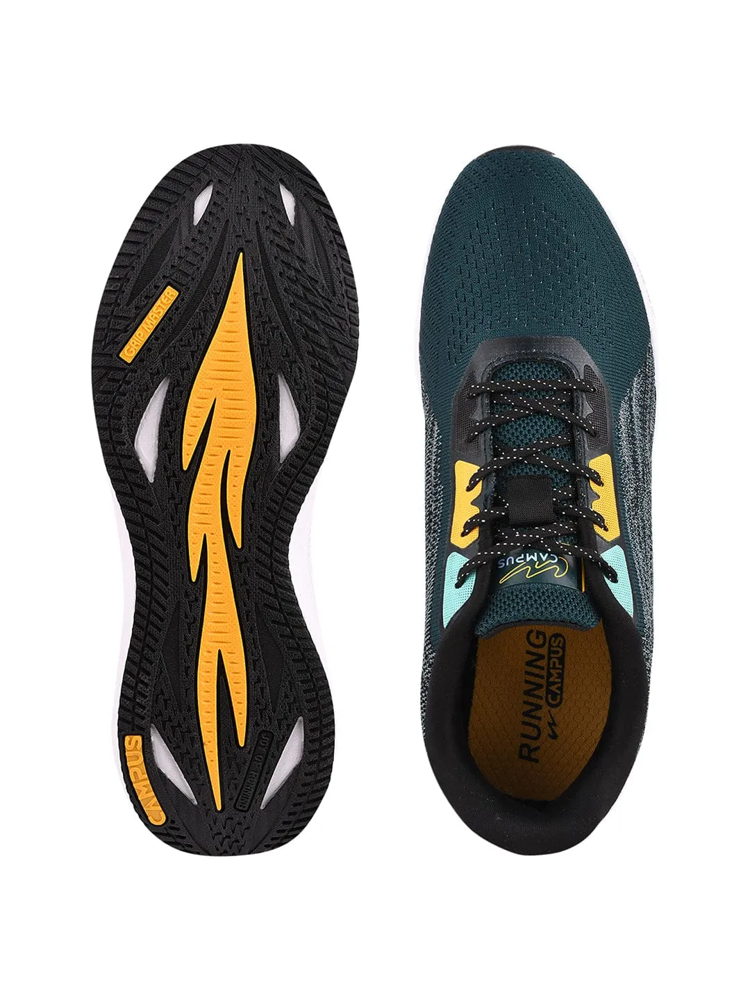 CAMP JASPER Green Men's Running Shoes sold by Campus Shoes product image thumbnail 4