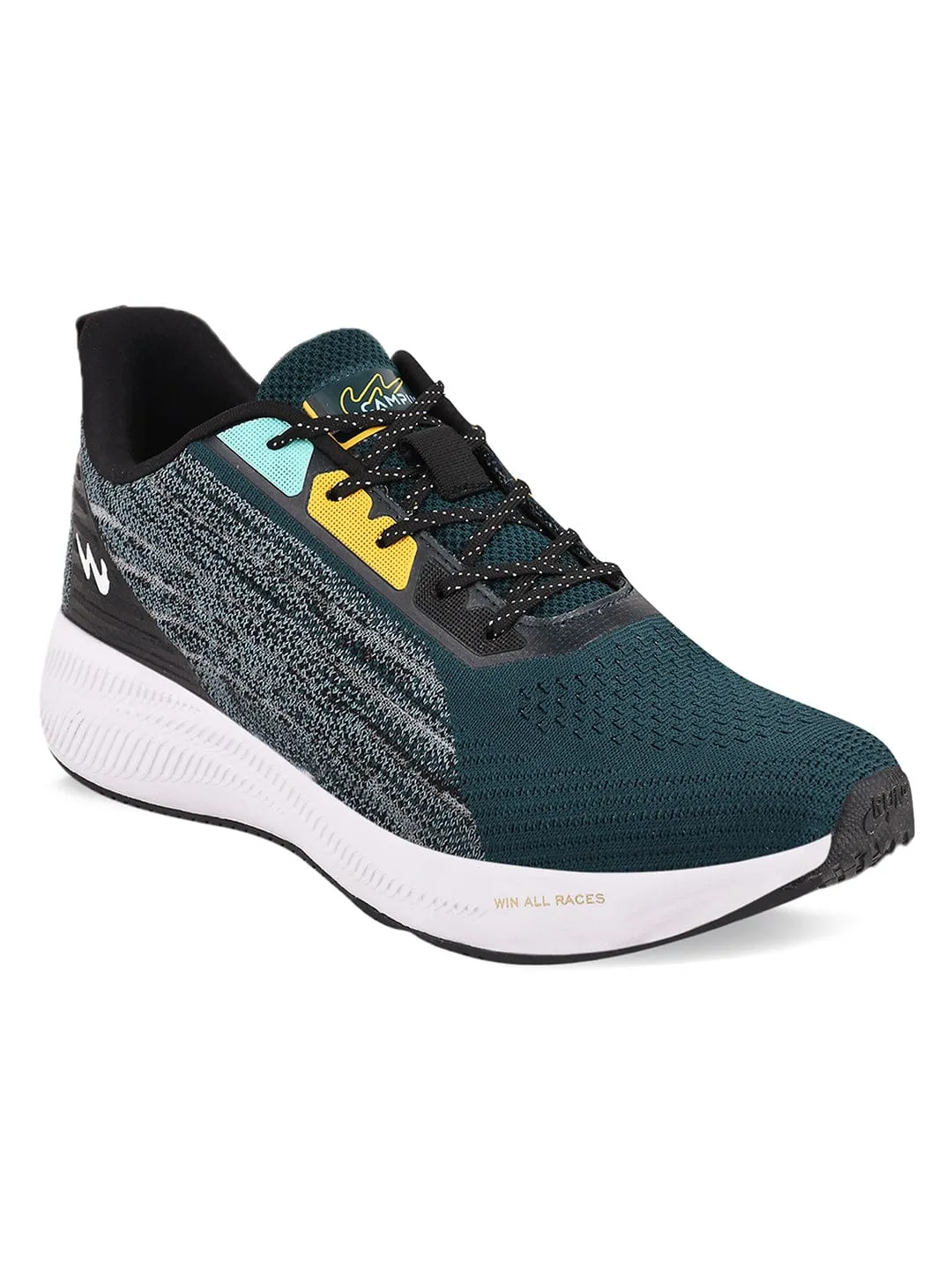 CAMP JASPER Green Men's Running Shoes sold by Campus Shoes product image thumbnail 2