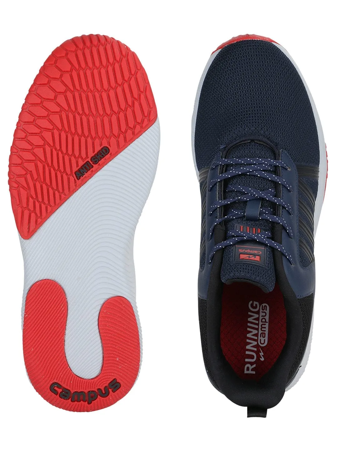 Roc Pro Navy Men's Running Shoes sold by Campus Shoes product image thumbnail 4