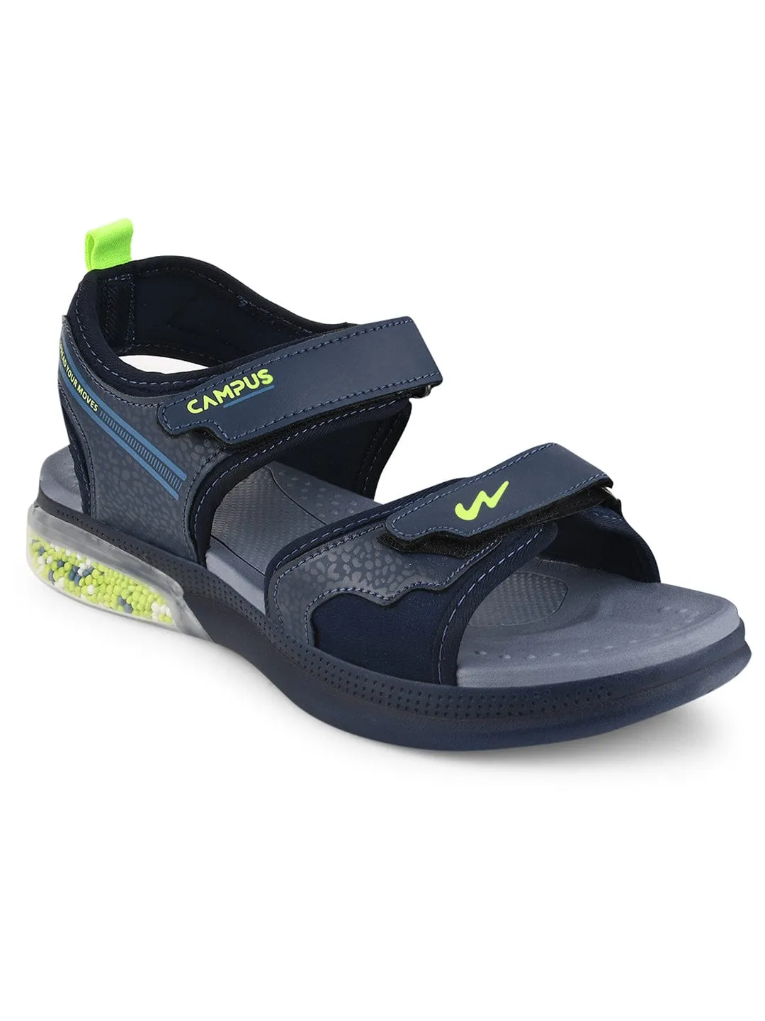 GC-22118 Navy Men's Sandals sold by Campus Shoes product image thumbnail 2