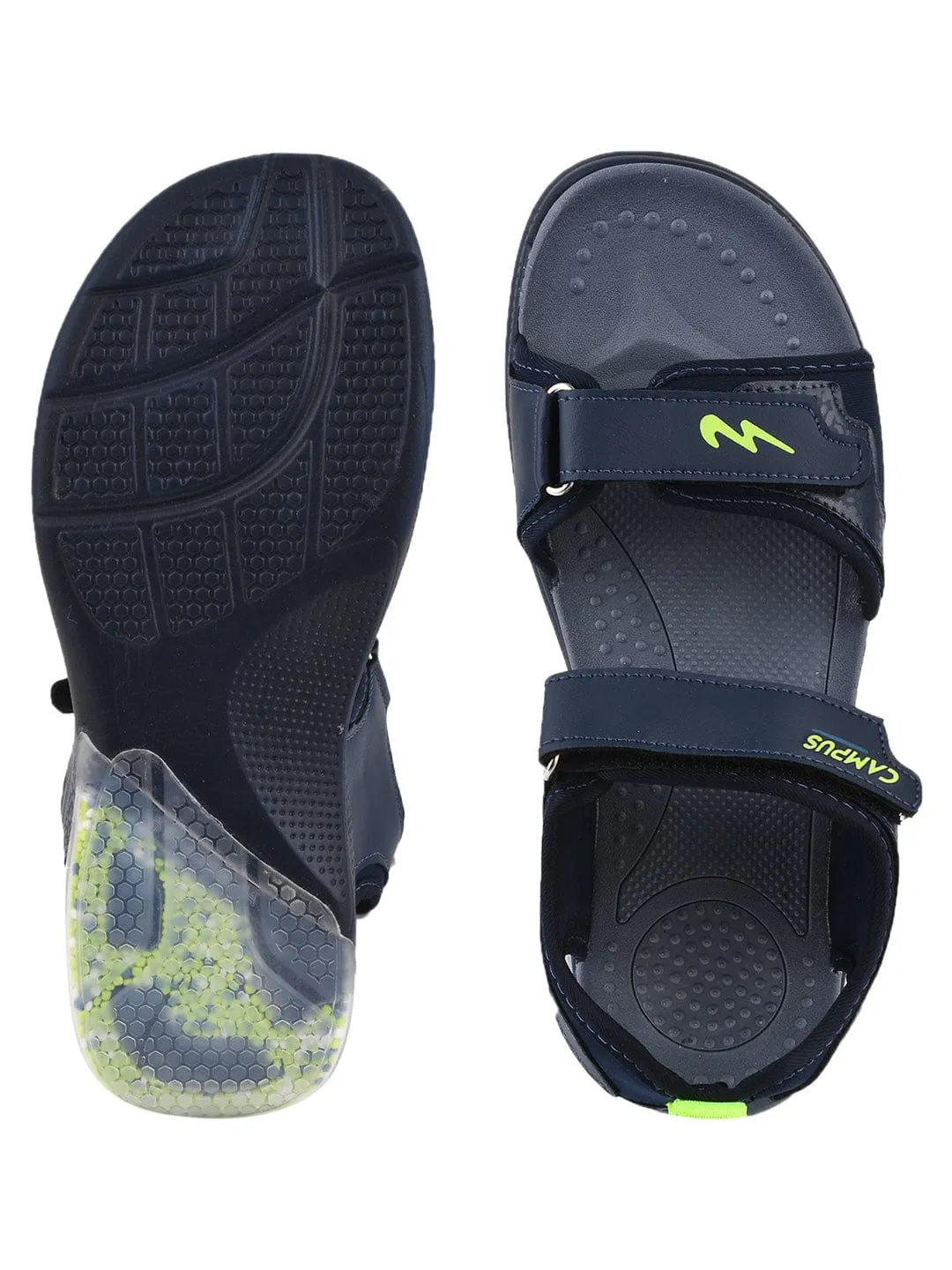 GC-22118 Navy Men's Sandals sold by Campus Shoes product image thumbnail 4