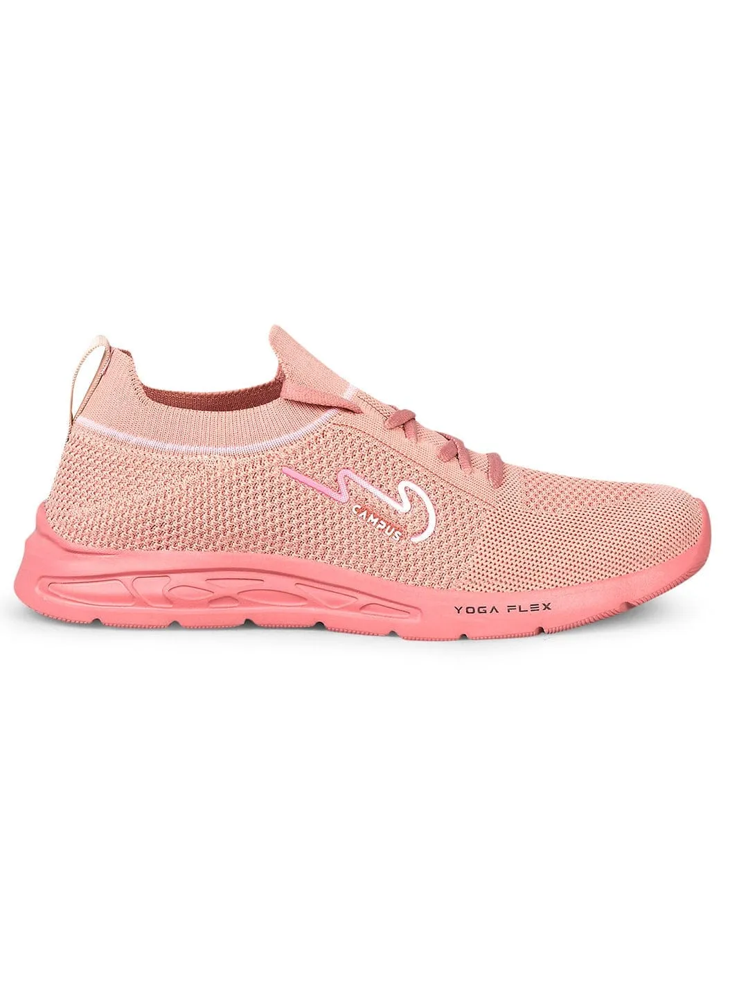 CAMP BENCY Pink Women's Walking Shoes sold by Campus Shoes