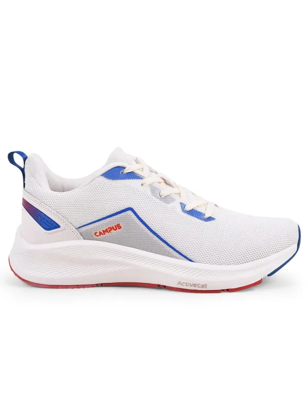 CAMP PISTON White Men's Running Shoes sold by Campus Shoes