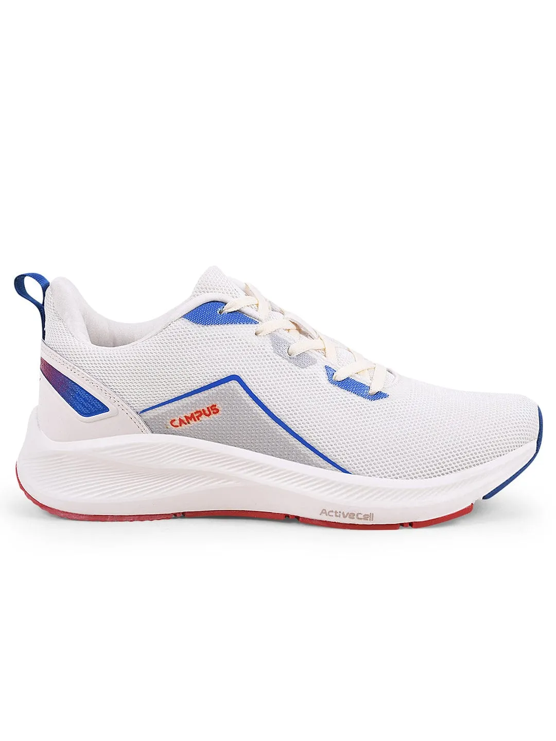 CAMP PISTON White Men's Running Shoes sold by Campus Shoes