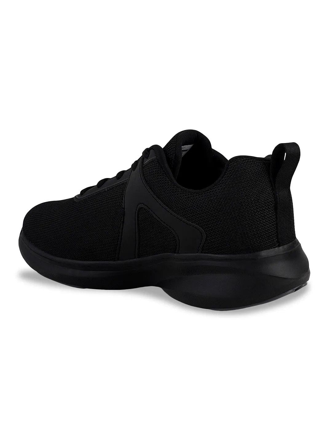 CARLO Black Men's Running Shoes sold by Campus Shoes product image thumbnail 3