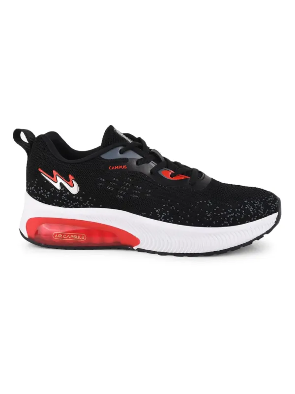 STEAM Black Men's Running Shoes sold by Campus Shoes