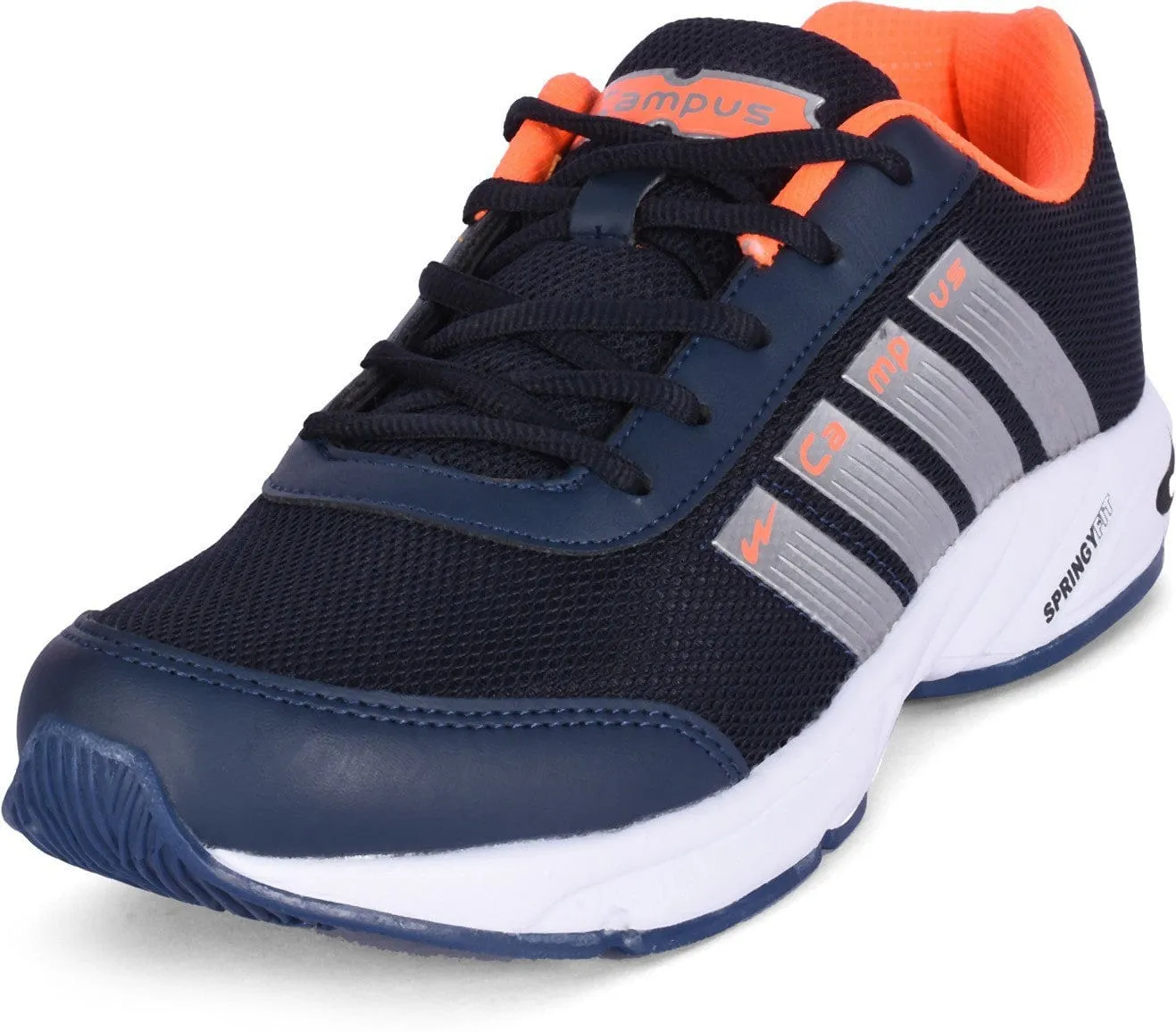 BULL PRO Navy Men's Running Shoes sold by Campus Shoes product image thumbnail 3