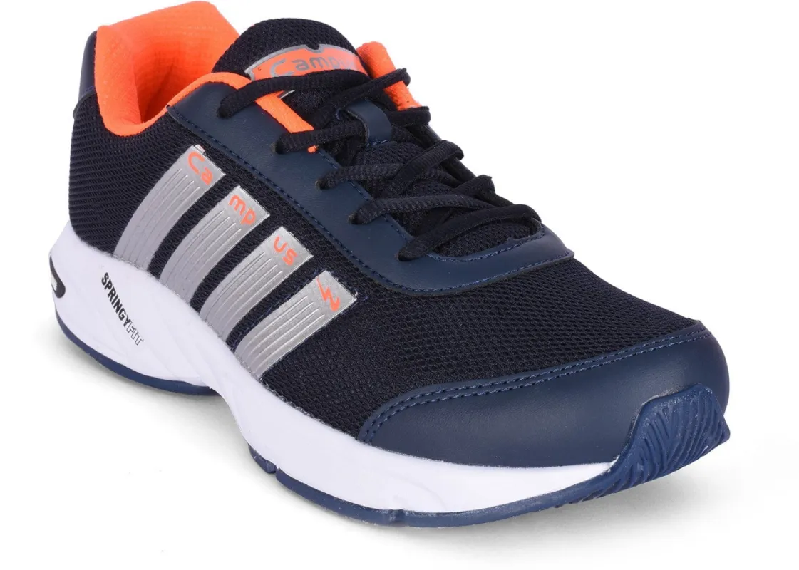 BULL PRO Navy Men's Running Shoes sold by Campus Shoes