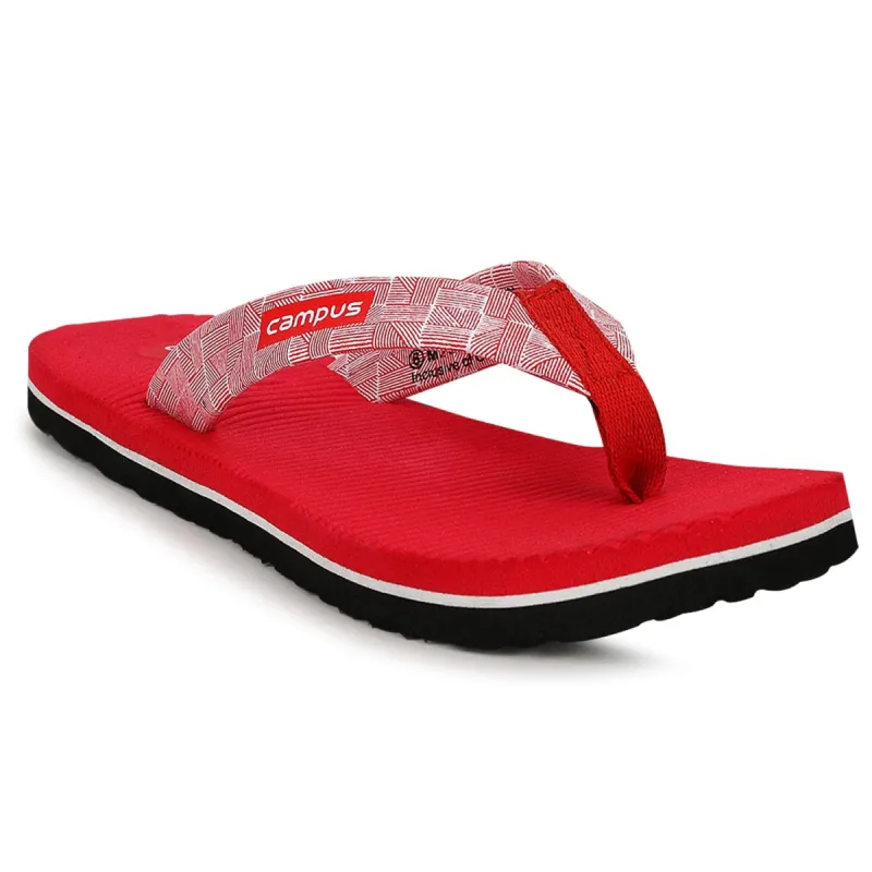GCL-2002 Red Women's Flip Flops sold by Campus Shoes