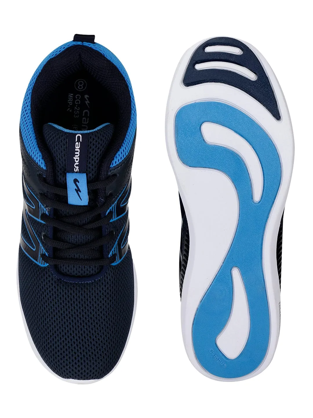 ENTER Blue Men's Running Shoes sold by Campus Shoes product image thumbnail 4