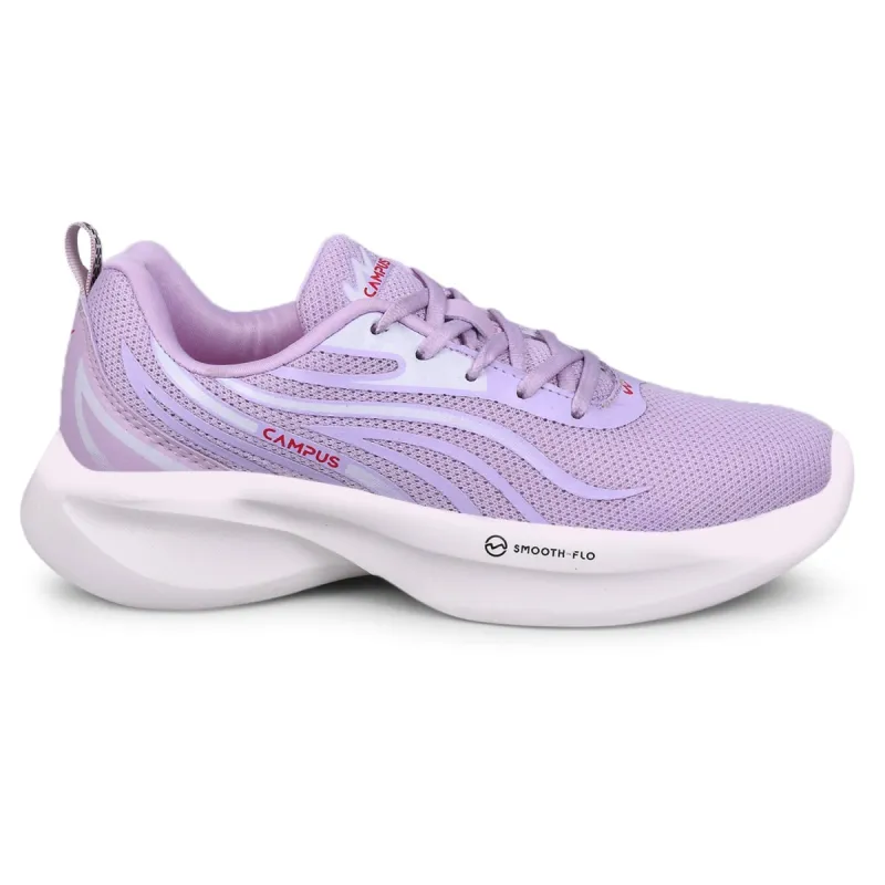 CAMP-PURE Purple Women's Sneakers sold by Campus Shoes