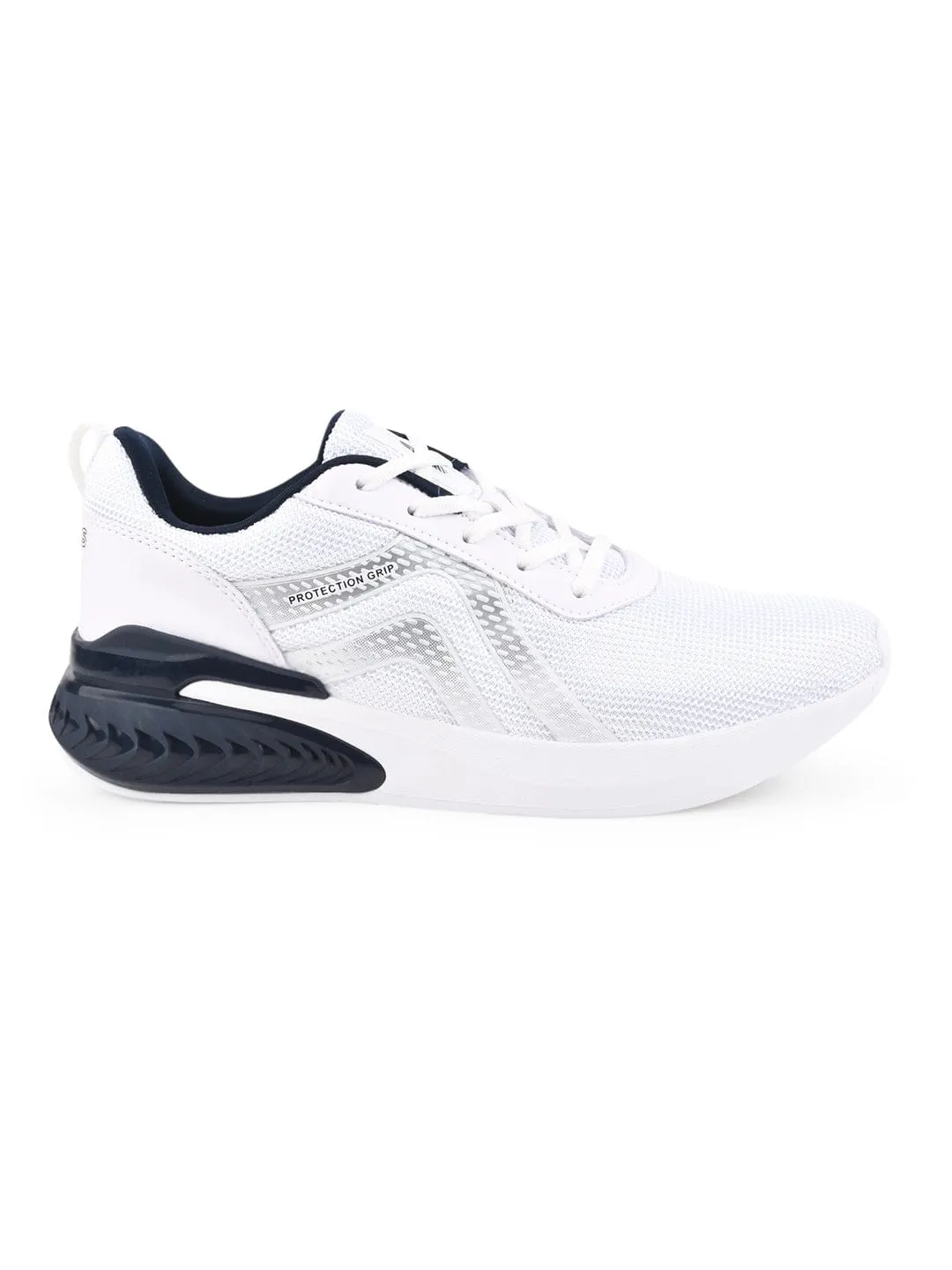 HOTLINE White Men's Running Shoes sold by Campus Shoes