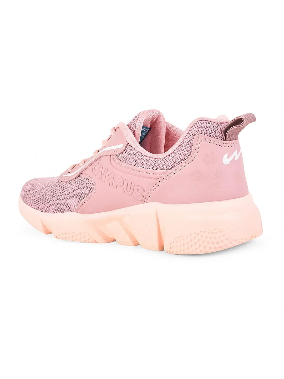 CAMP FLOR Peach Women's Sneakers sold by Campus Shoes product image thumbnail 3