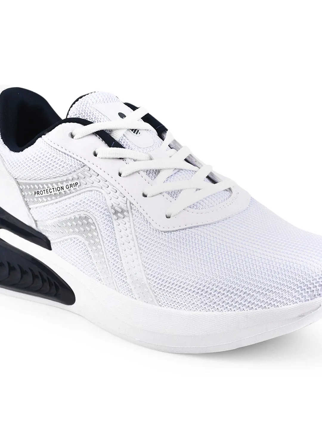 HOTLINE White Men's Running Shoes sold by Campus Shoes product image thumbnail 5