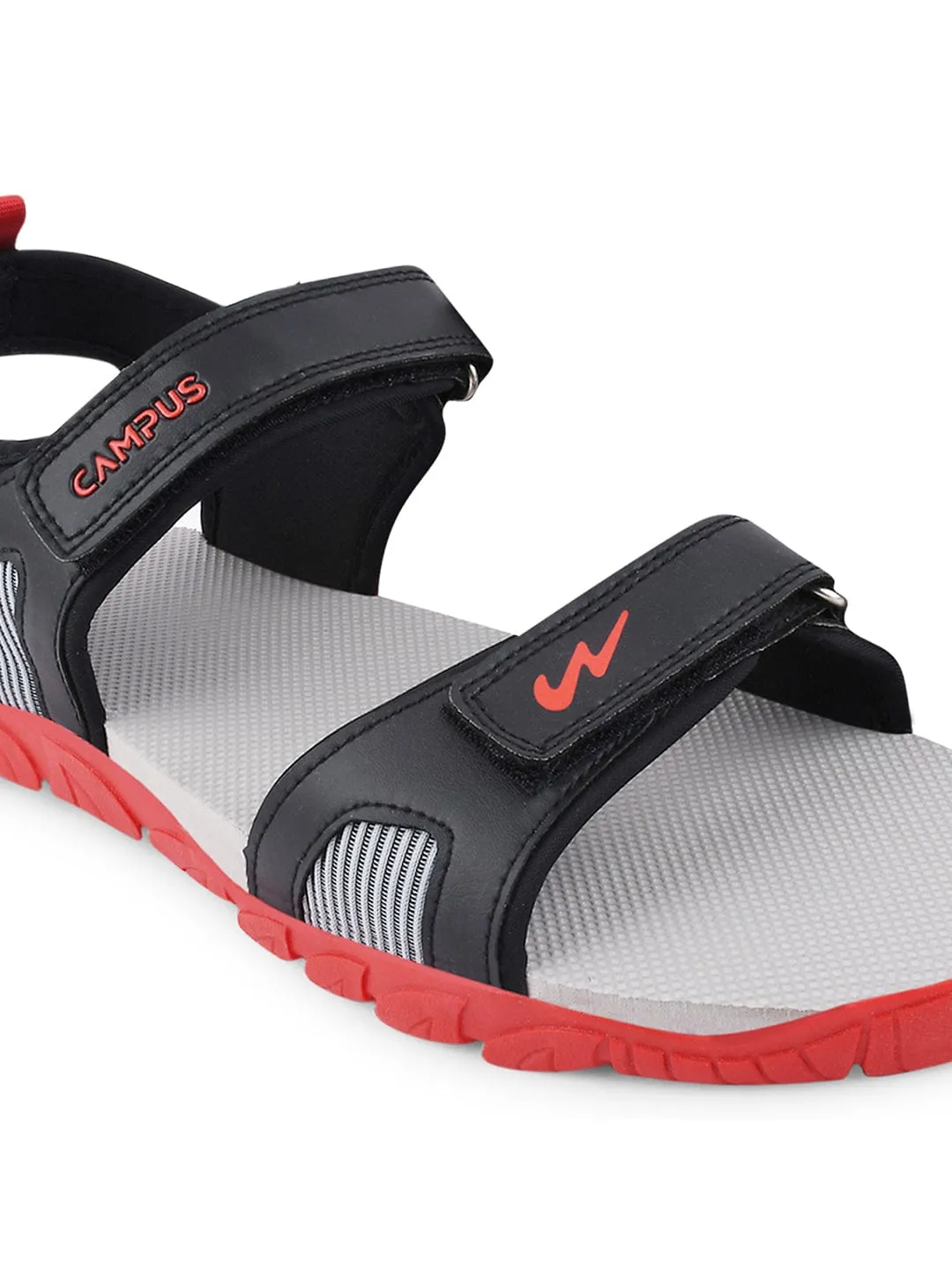 GC-2304 Black Men's Sandals sold by Campus Shoes product image thumbnail 5