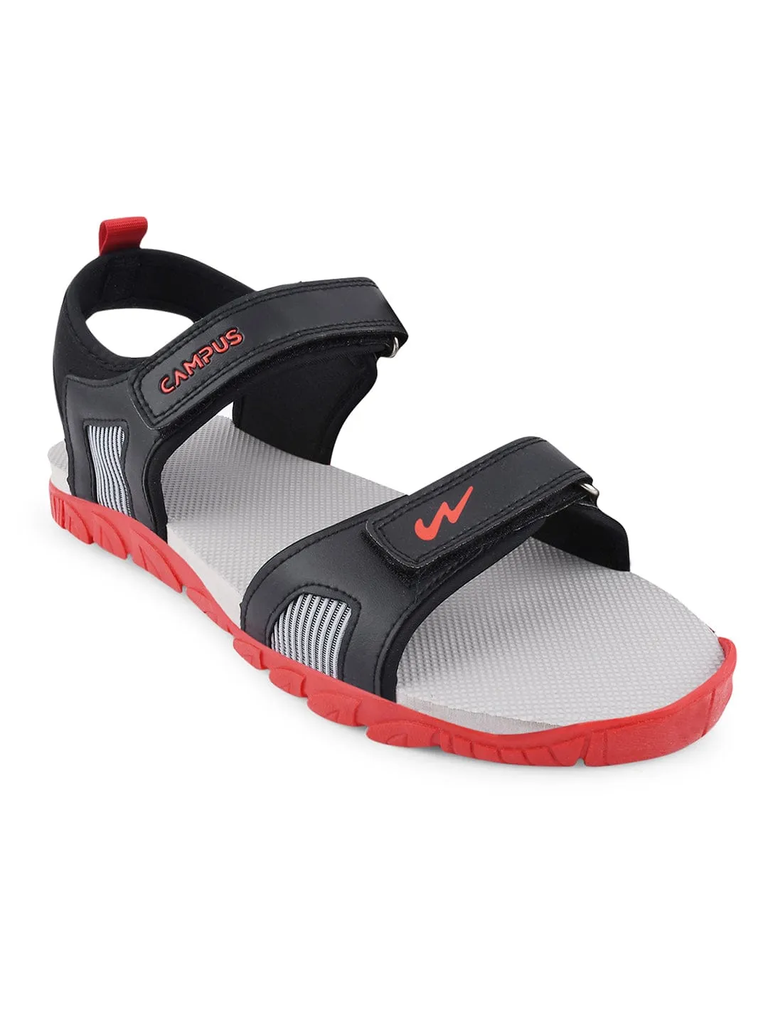 GC-2304 Black Men's Sandals sold by Campus Shoes product image thumbnail 2