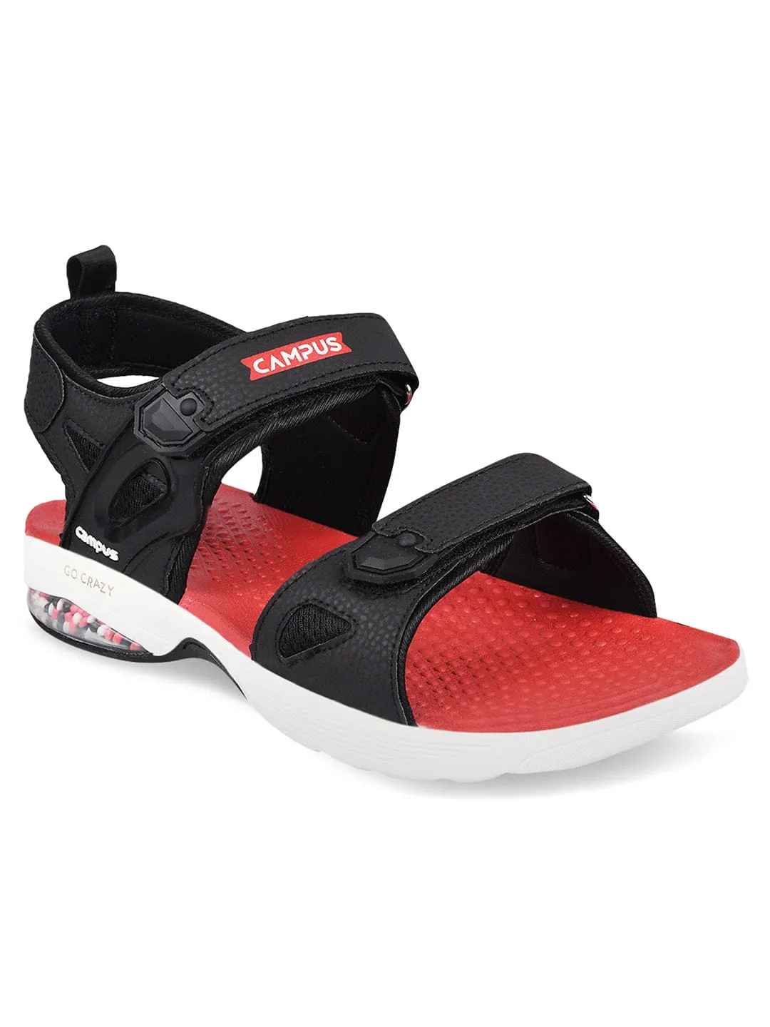 GC-2210 Black Men's Sandals sold by Campus Shoes product image thumbnail 2
