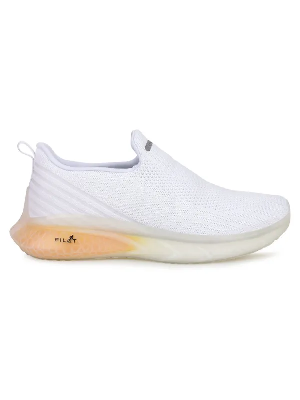 PILOT White Men's Walking Shoes sold by Campus Shoes