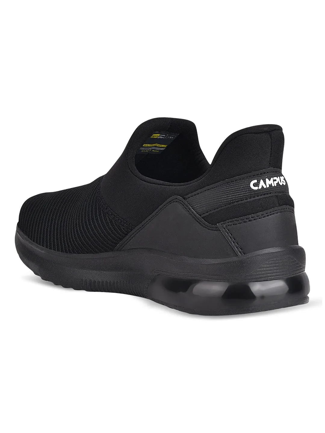 ROCKEE Black Men's Casual Shoes sold by Campus Shoes product image thumbnail 3