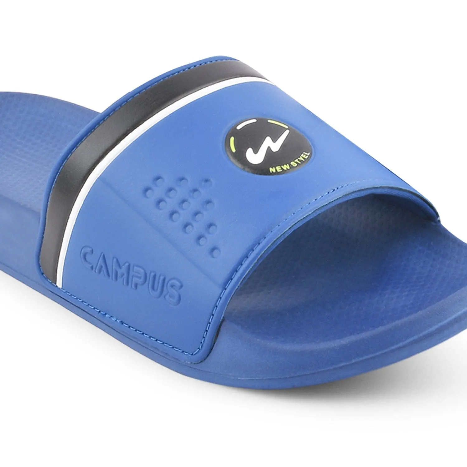 SL-431 Blue Men's Slides sold by Campus Shoes product image thumbnail 5