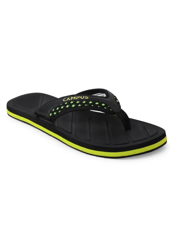 GC-1044 Black Men's Flip Flops sold by Campus Shoes