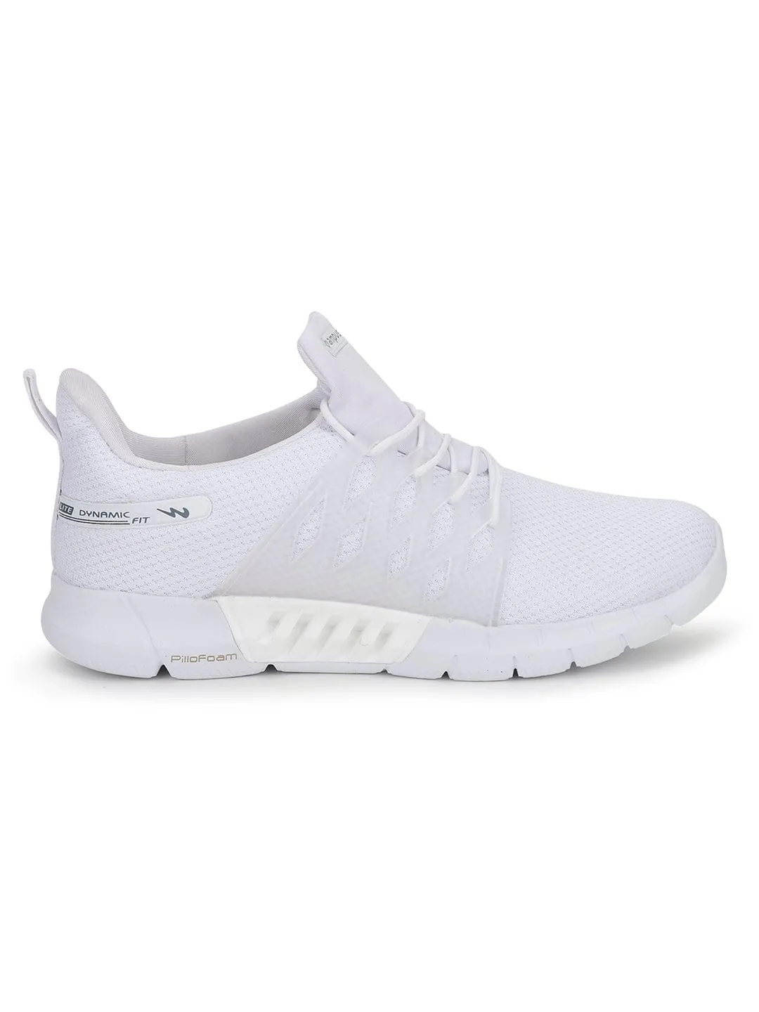 BELGIUM PLUS White Men's Running Shoes sold by Campus Shoes