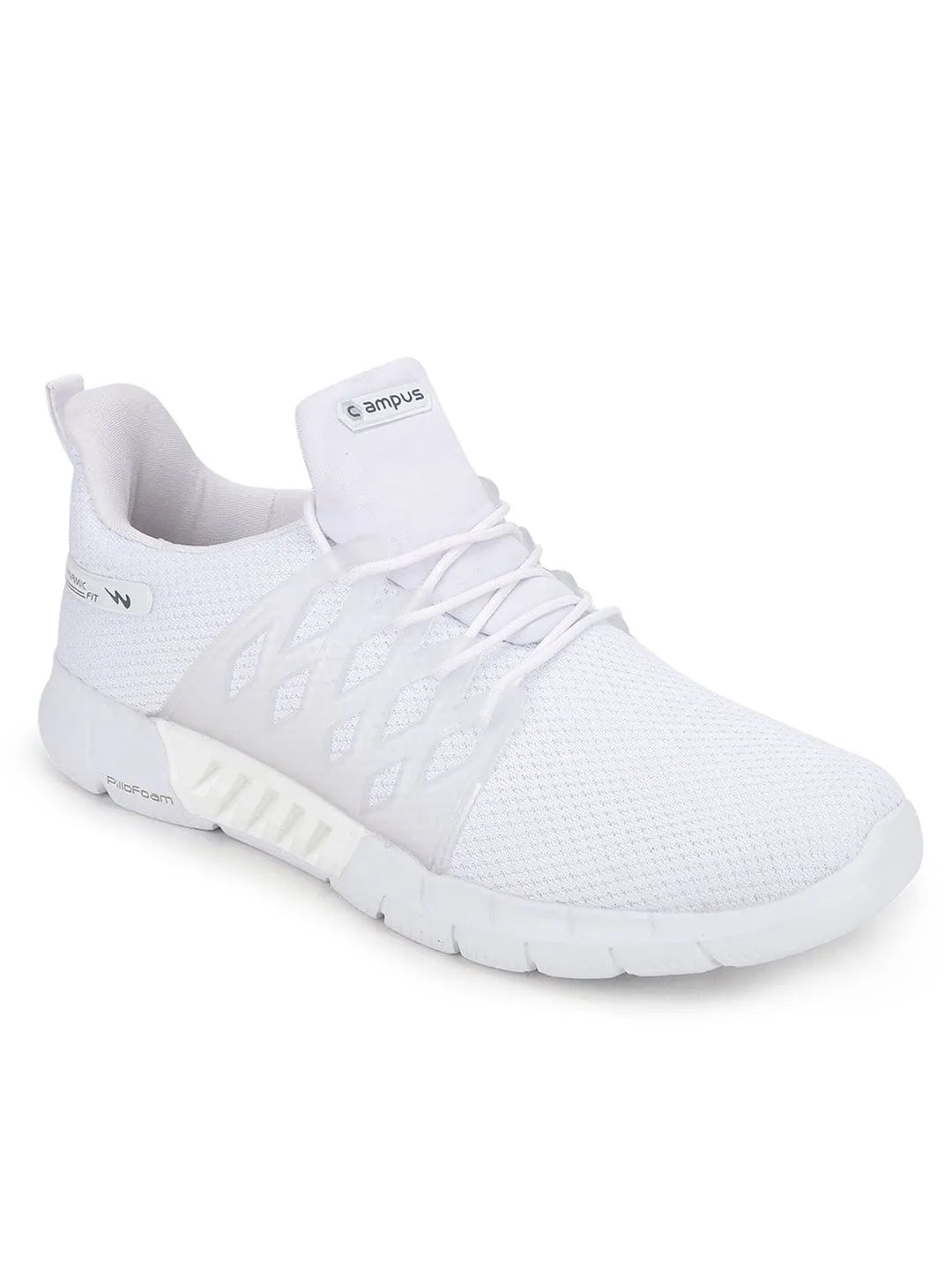 BELGIUM PLUS White Men's Running Shoes sold by Campus Shoes product image thumbnail 2