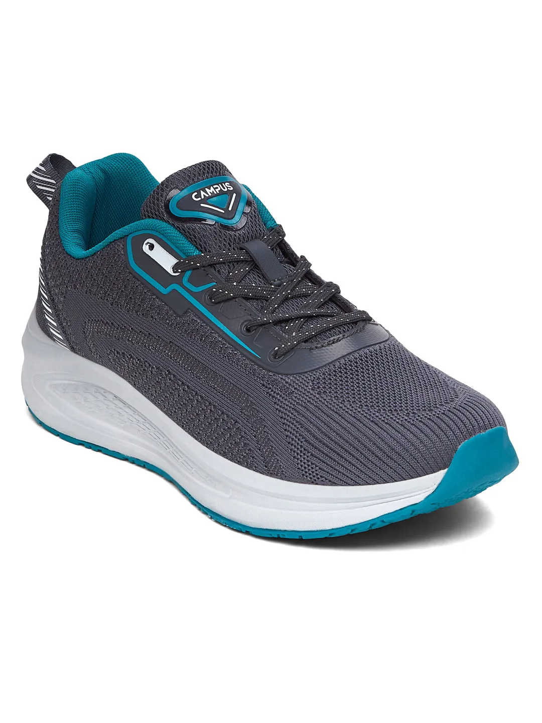 PLUSH Grey Men's Running Shoes sold by Campus Shoes product image thumbnail 2