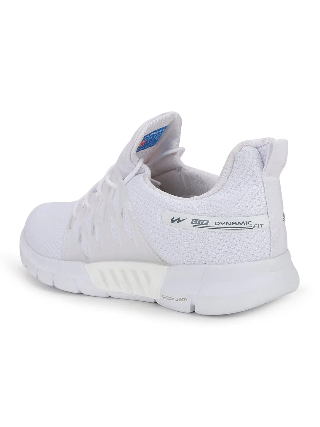 BELGIUM PLUS White Men's Running Shoes sold by Campus Shoes product image thumbnail 3
