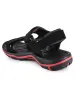 SD-054 Black Men's Sandals sold by Campus Shoes
