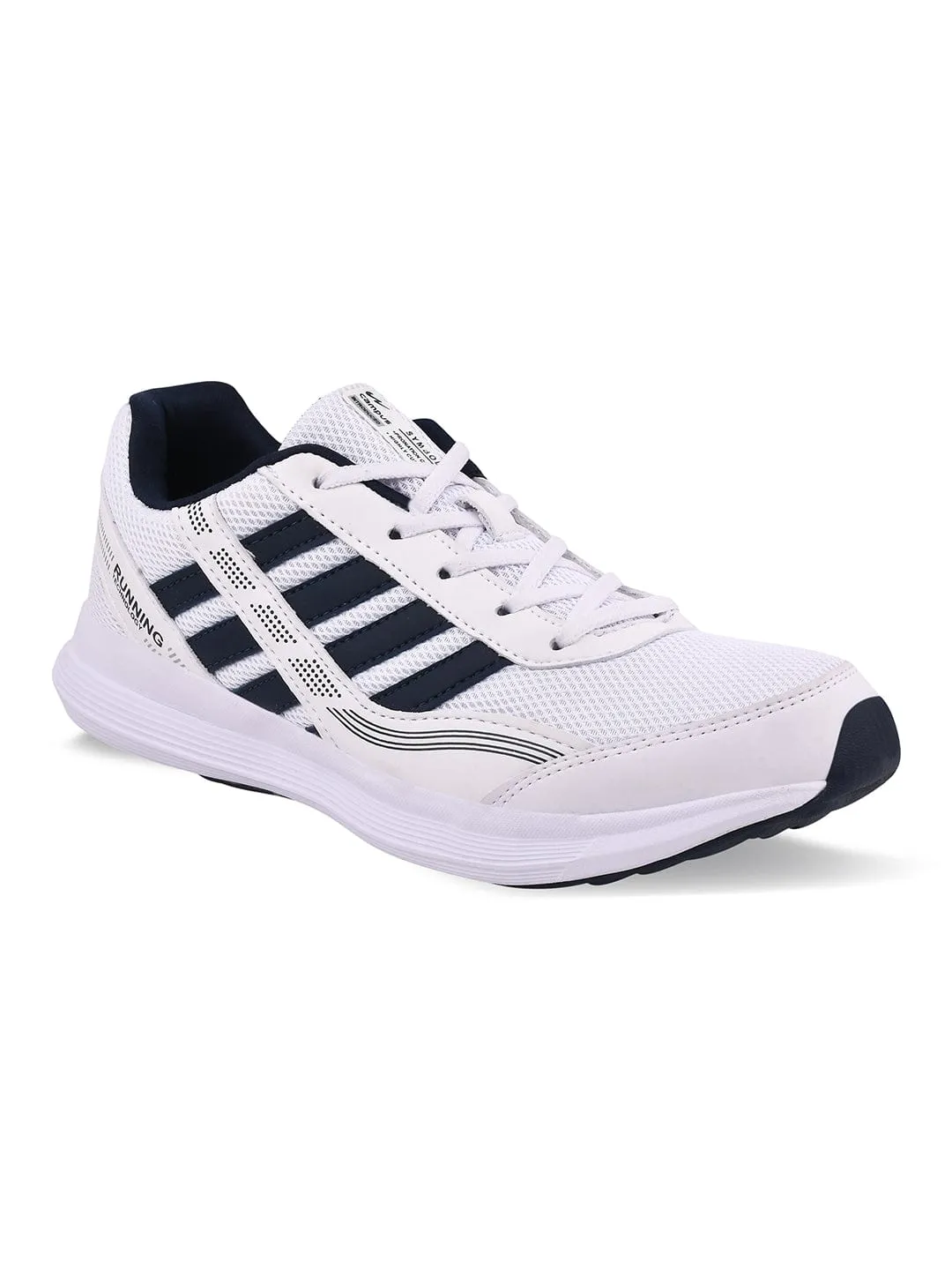 ROUTINE White Men's Running Shoes sold by Campus Shoes product image thumbnail 2