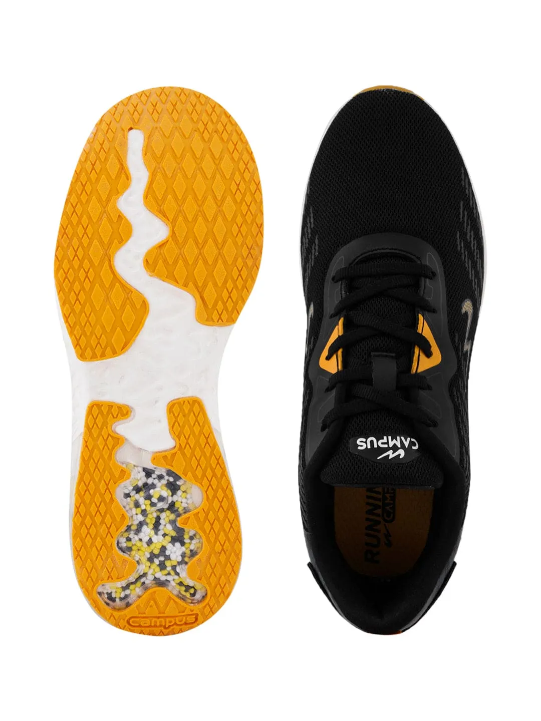 CYCLOPS Black Men's Sports Shoes sold by Campus Shoes product image thumbnail 4