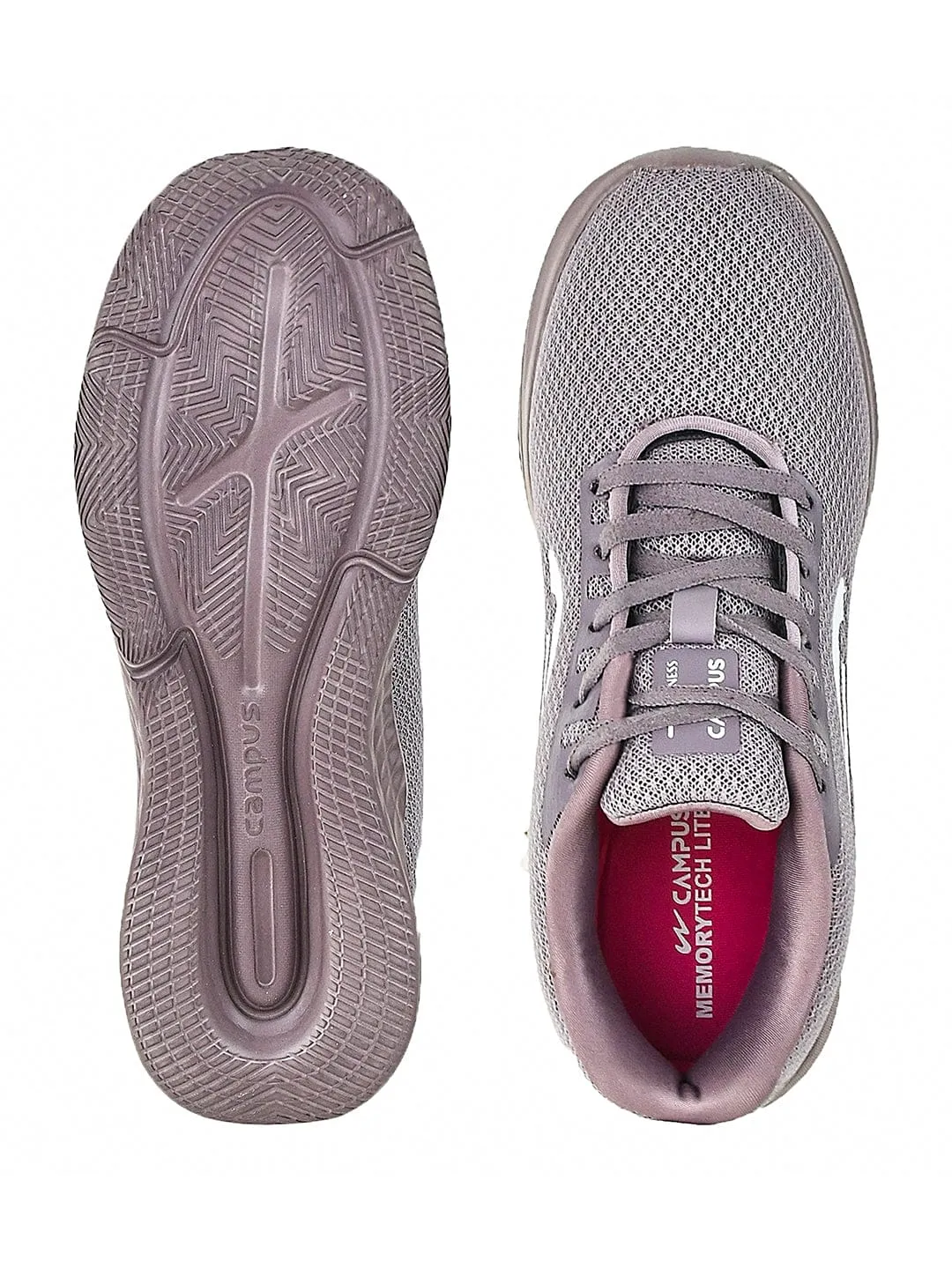 QUIL A Mauve Women's Running Shoes sold by Campus Shoes product image thumbnail 5