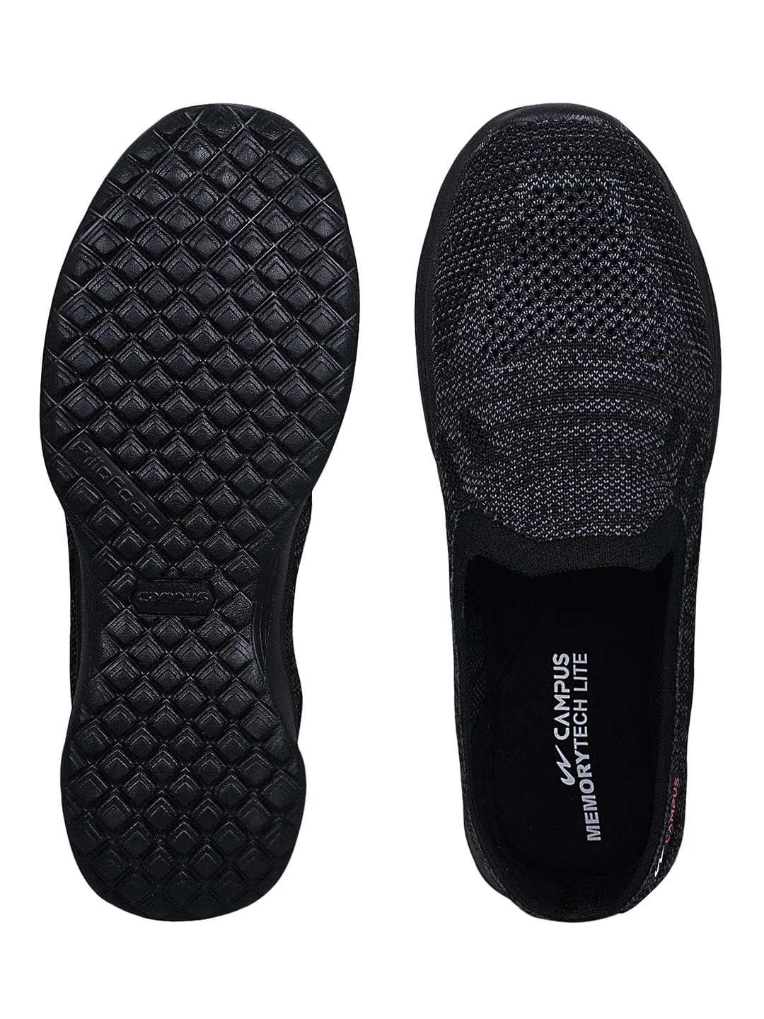 CAMP-KITE Black Women's Slip-ons sold by Campus Shoes product image thumbnail 5