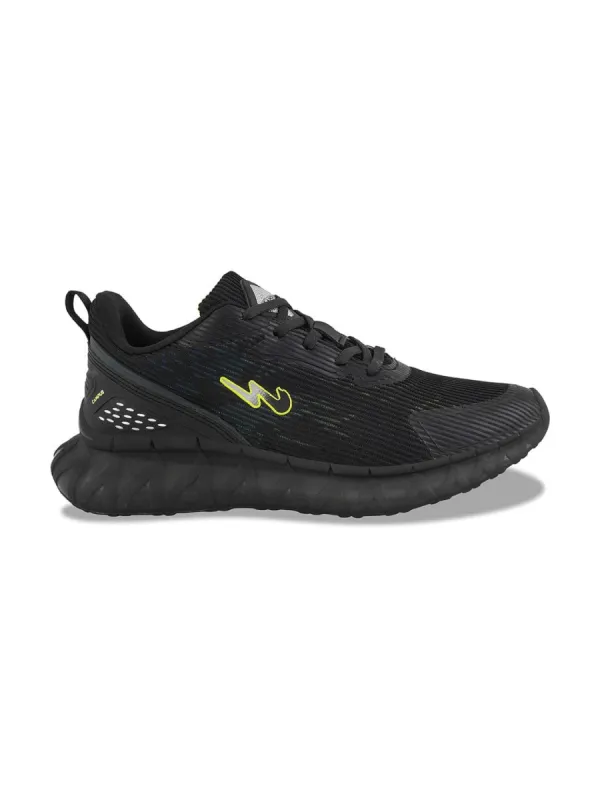 KAI Black Men's Sports Shoes sold by Campus Shoes