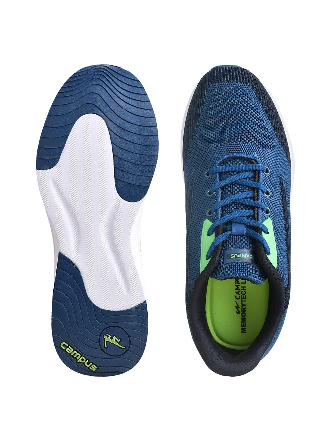 CAMP MARCUS Blue Men's Running Shoes sold by Campus Shoes product image thumbnail 4